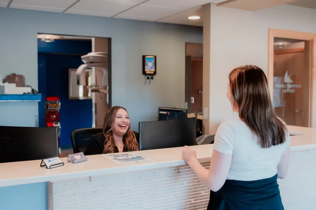 Inside Madison Lakes Dental office